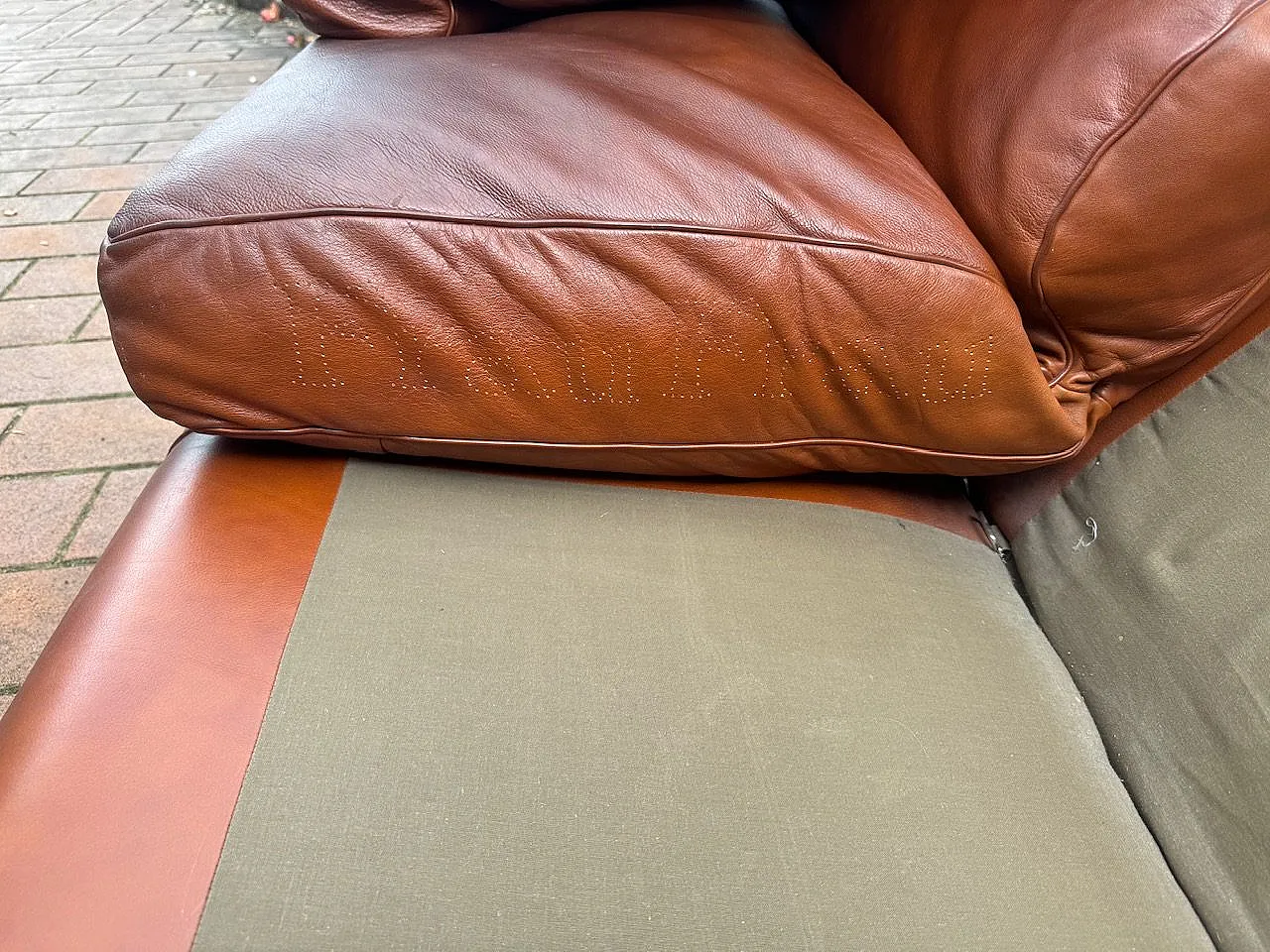 Petronio Sofa by Tito Agnoli for Poltrona Frau, 1970s 3