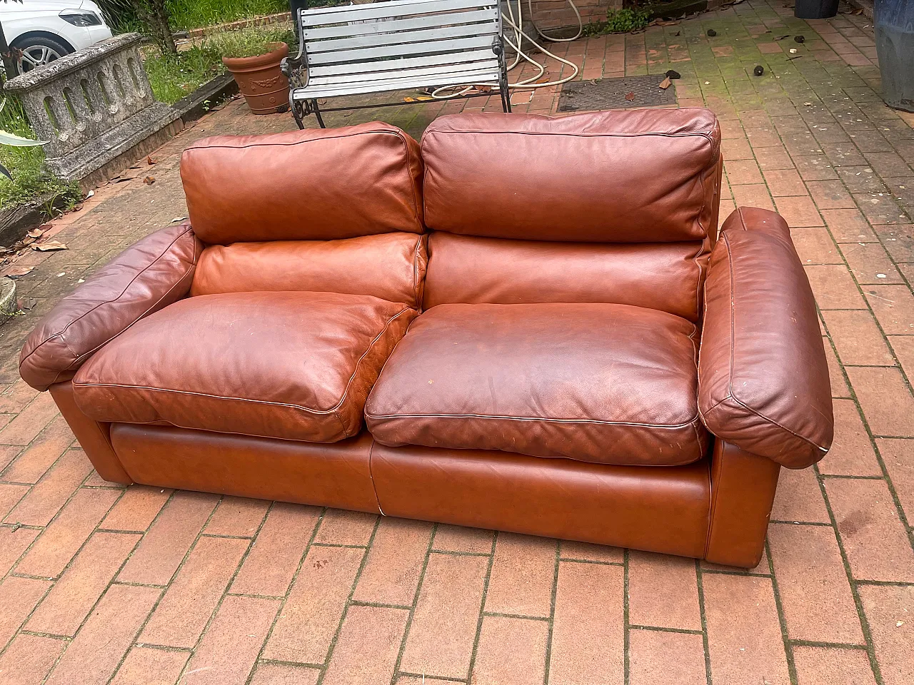 Petronio Sofa by Tito Agnoli for Poltrona Frau, 1970s 7