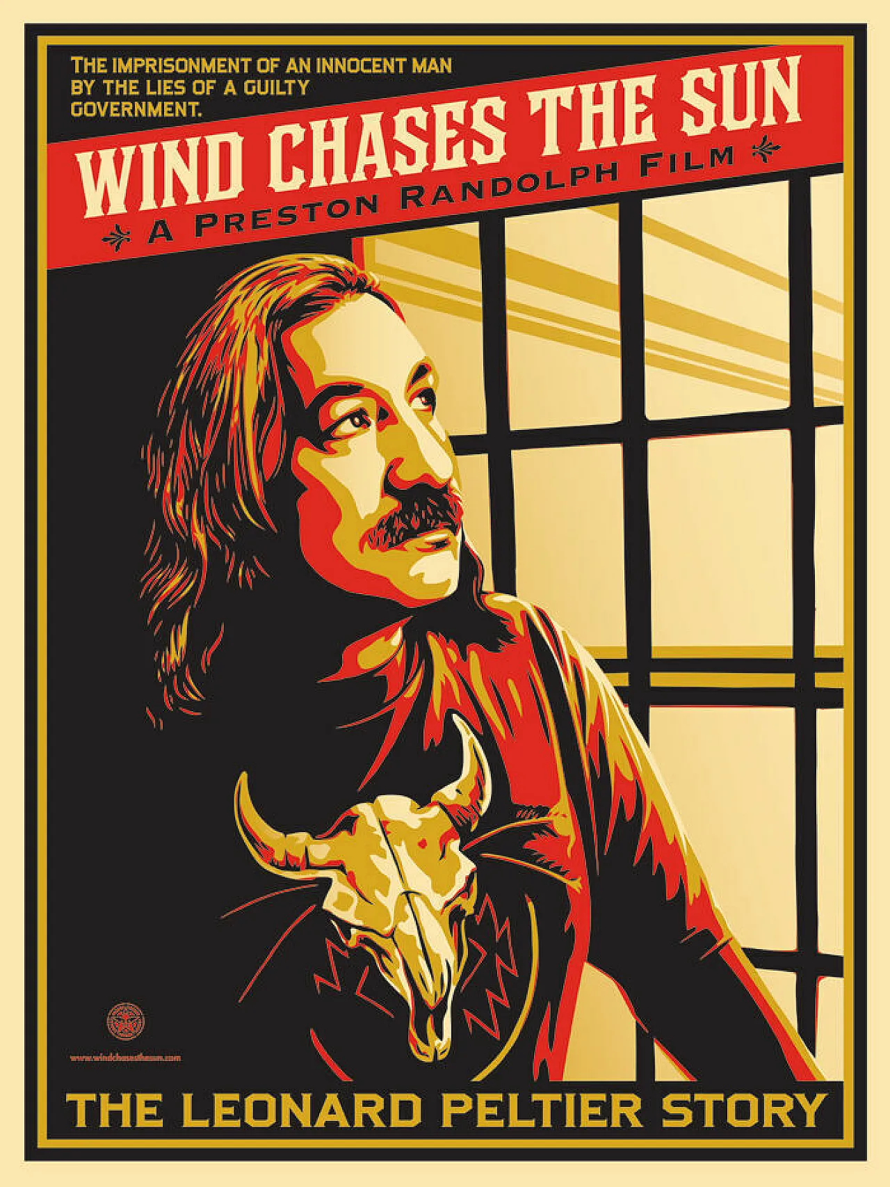 Shepard Fairey, 2014 - WIND CHASES THE SUN - Original silkscreen cm 61.3 x 46 1