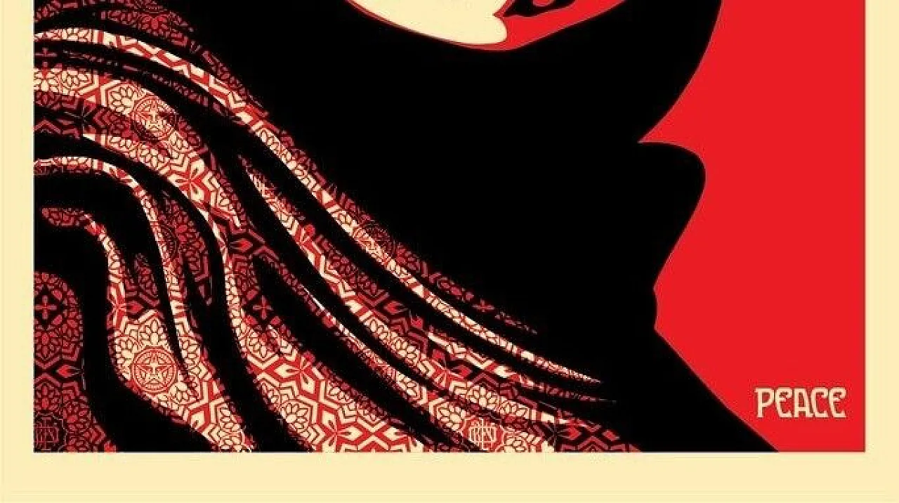 Shepard Fairey, MUJER FATALE, litografia offset su carta spessa, 2021 3