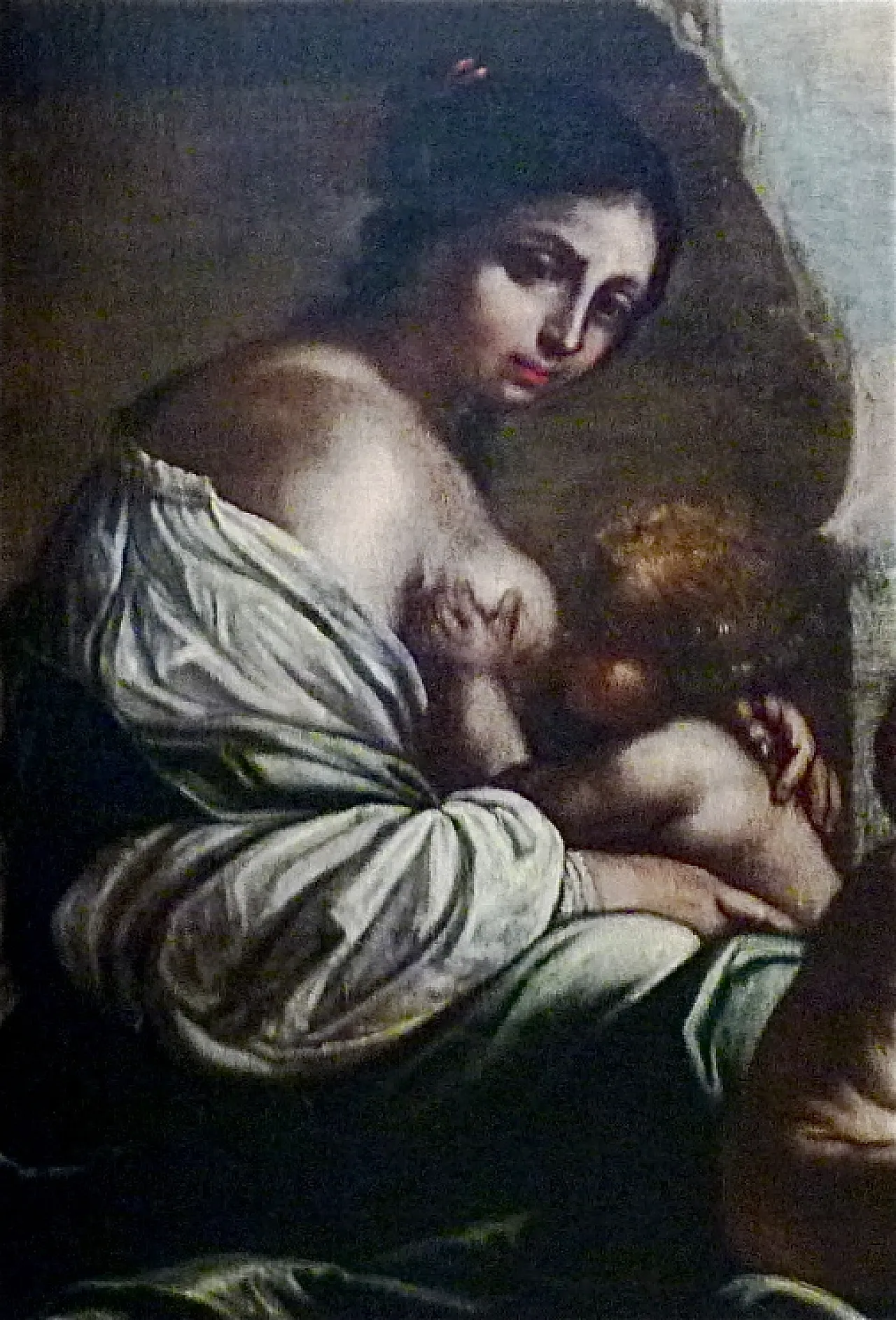 Dipinto "Carità Cristiana" Att. Francesco Furini, '600 8