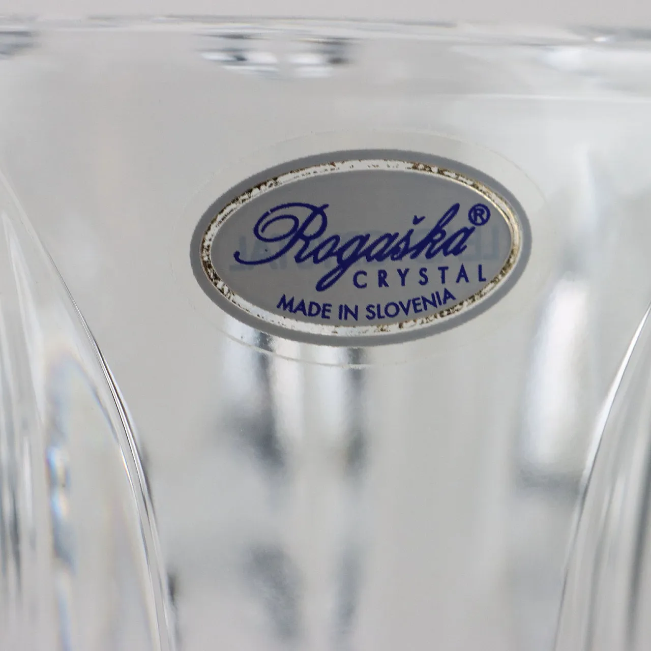 Rogaska crystal vase, 20th century 3