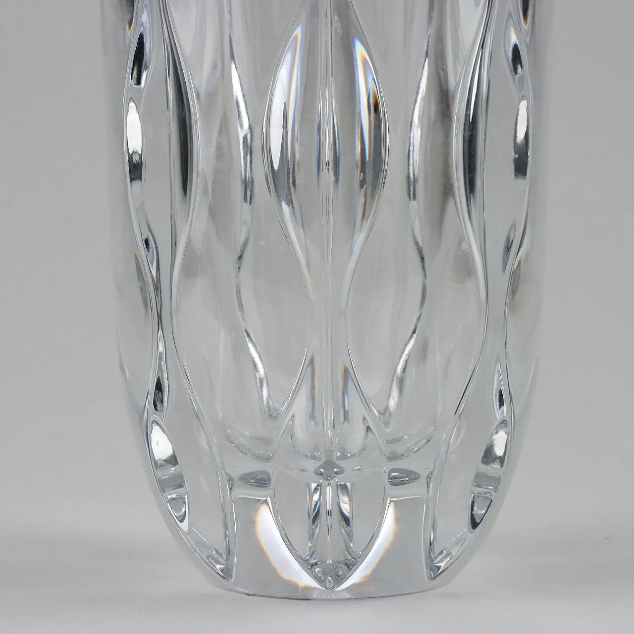 Rogaska crystal vase, 20th century 5
