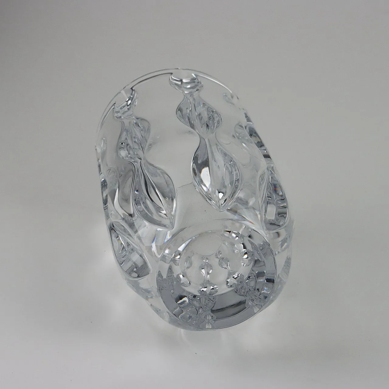 Rogaska crystal vase, 20th century 7