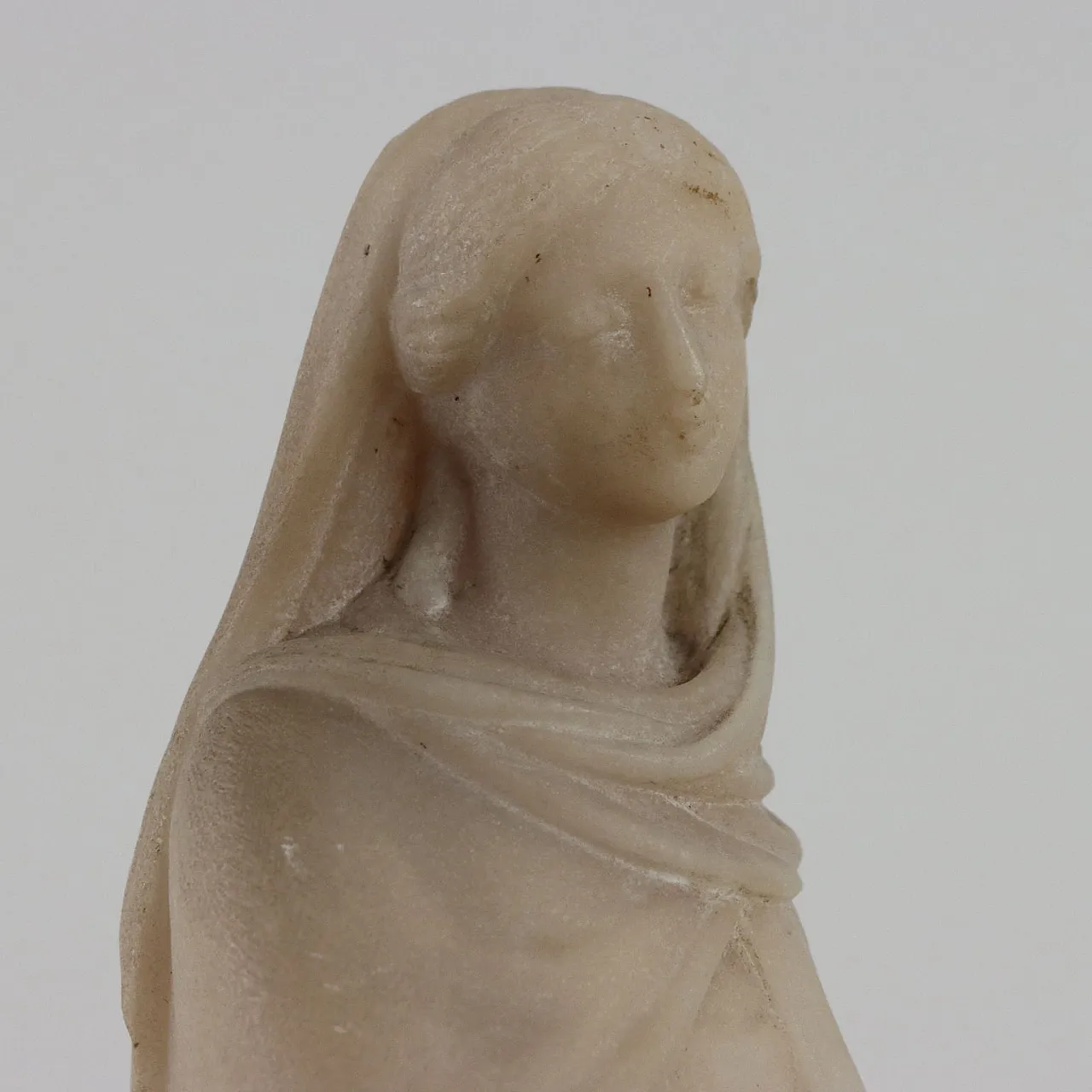 Madonna, scultura in marmo bianco, '800 3