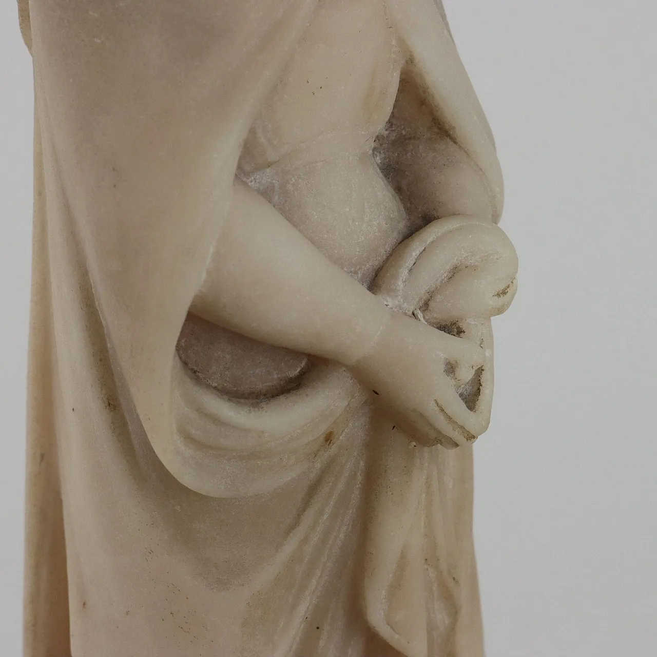 Madonna, scultura in marmo bianco, '800 4