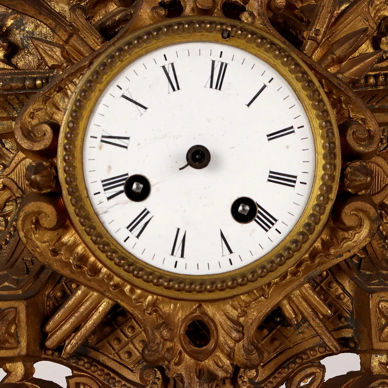 Brunfaut mantel clock, early 20th century 3