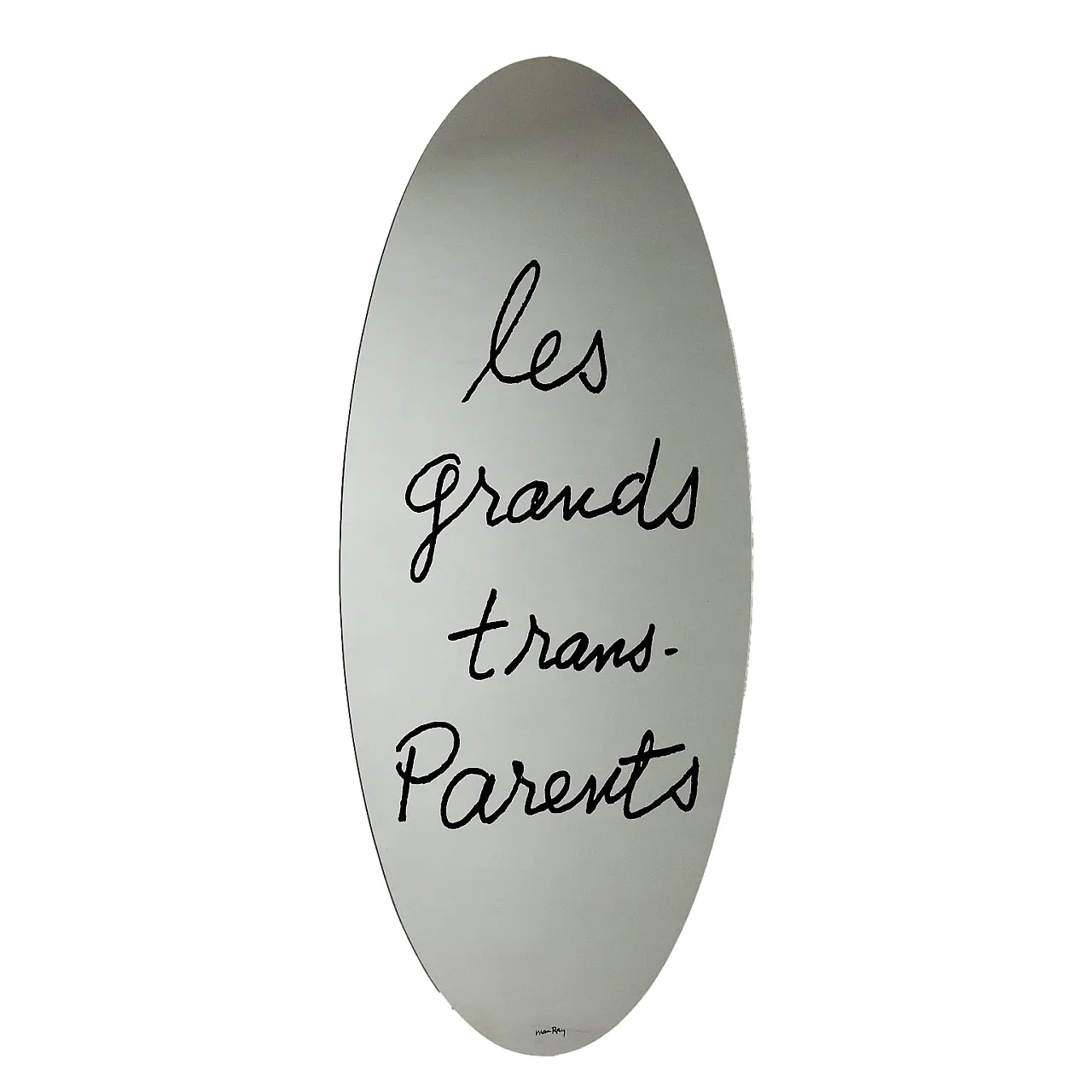 Specchio Les Grands Trans-Parents di Man Ray per Cassina, anni '80 1