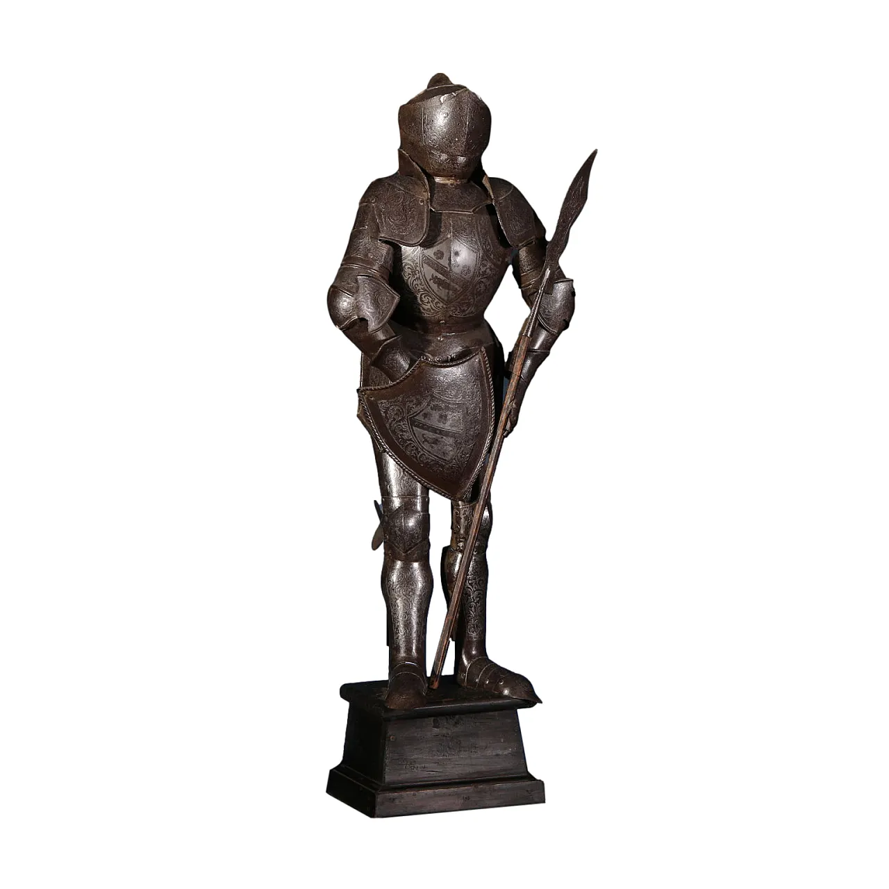 Modellino di armatura in stile Neo Rinascimentale, fine '800 1