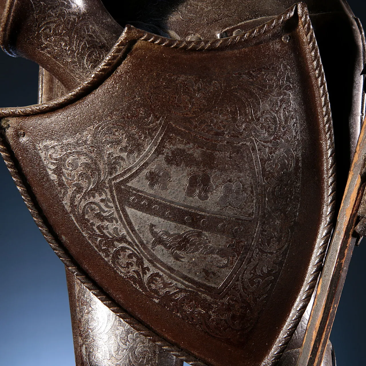 Modellino di armatura in stile Neo Rinascimentale, fine '800 4