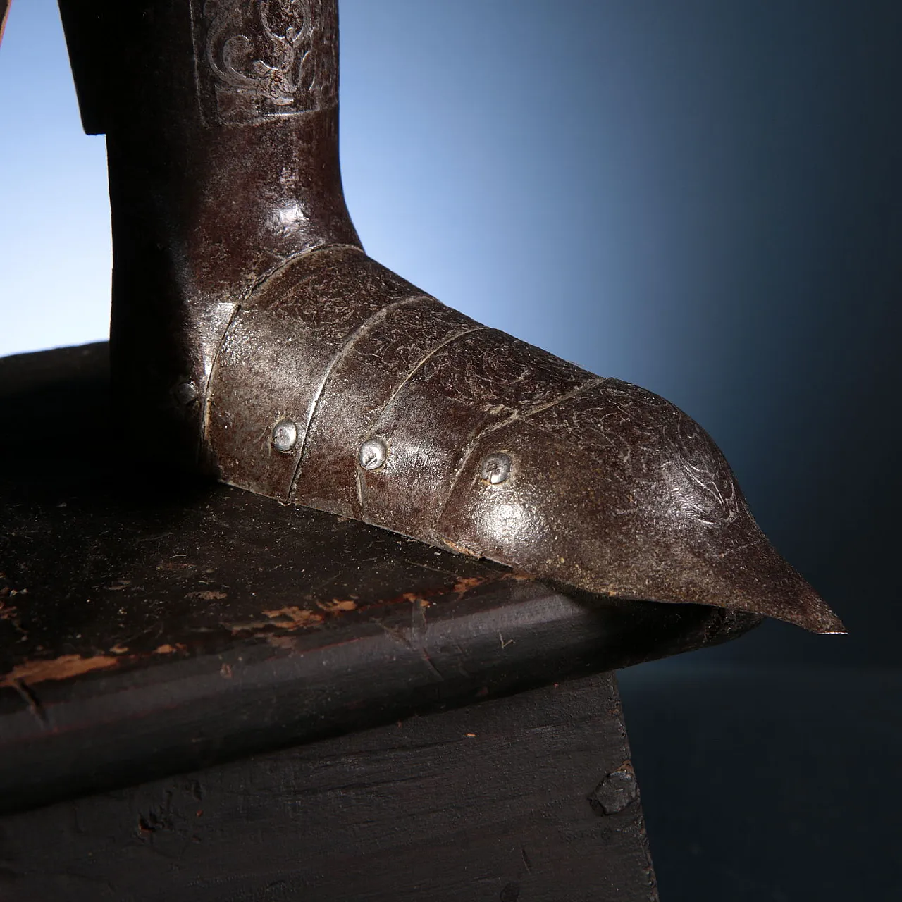 Modellino di armatura in stile Neo Rinascimentale, fine '800 7