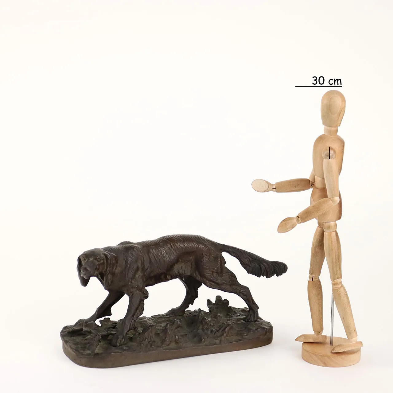 Posthumous copy of bronze dog by P. J. Mene, 1950s 3