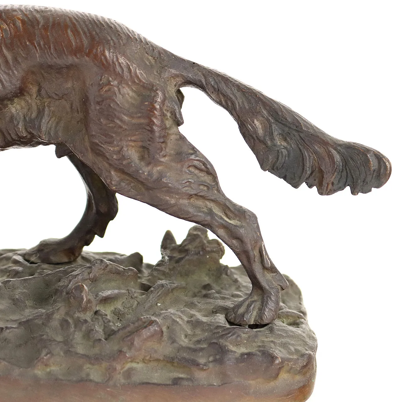 Posthumous copy of bronze dog by P. J. Mene, 1950s 5
