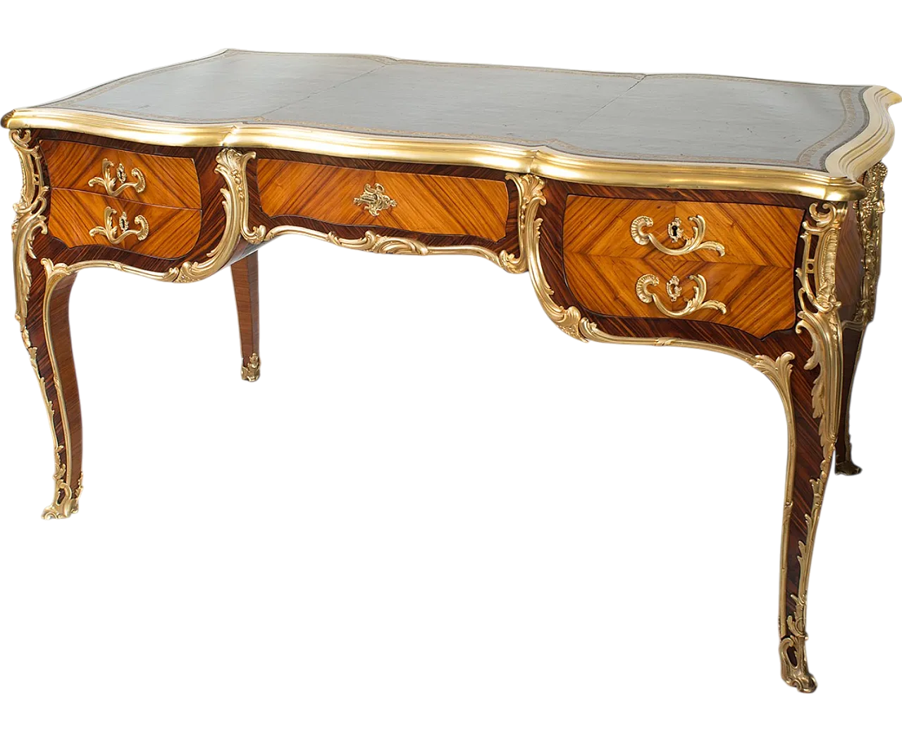 Scrivania  Napoleone III Francese in legno esotico, '800 9