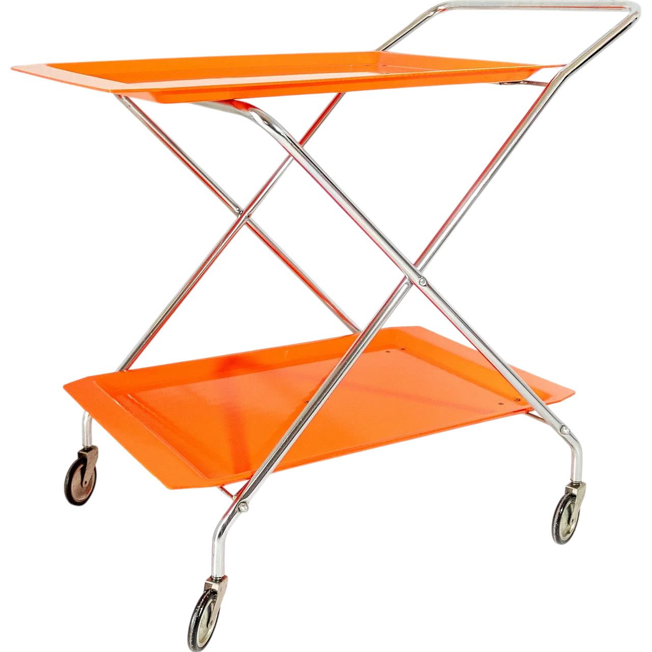Carrellino bar piegevole nello stile di Kartell 16