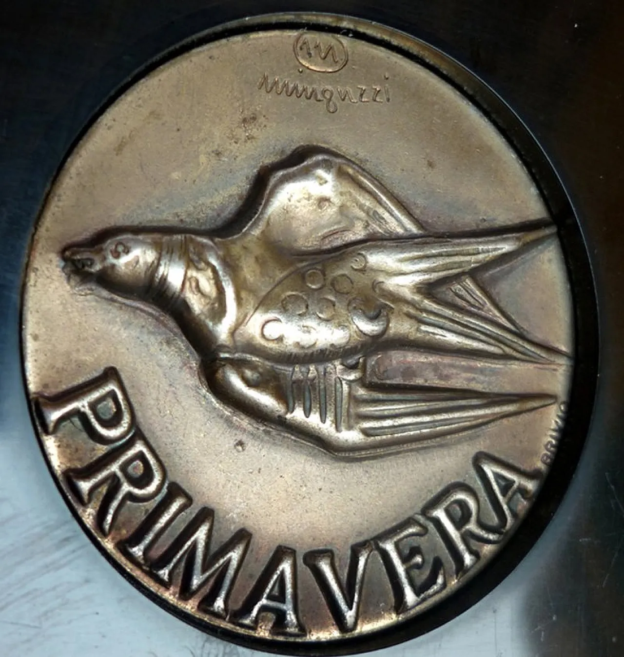 4 Medaglie in bronzo di Luciano Minguzzi, anni '60 9