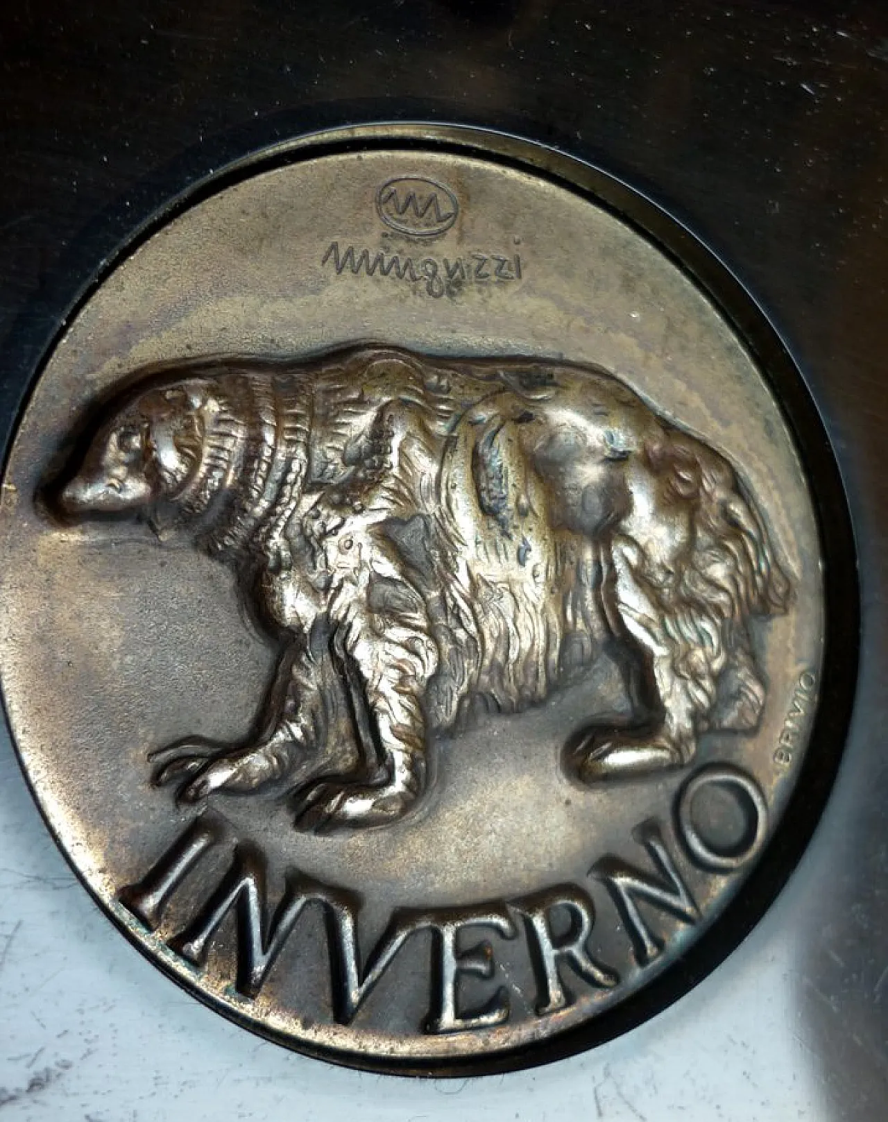 4 Medaglie in bronzo di Luciano Minguzzi, anni '60 10