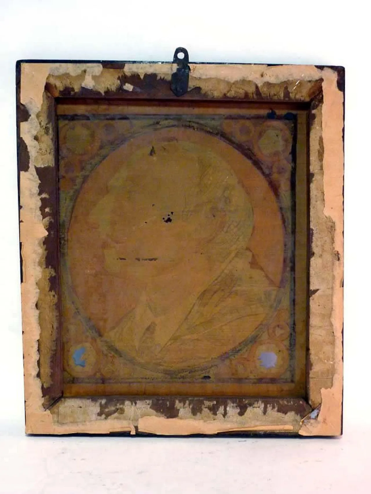 Pittura antica religiosa su vetro, '800 8