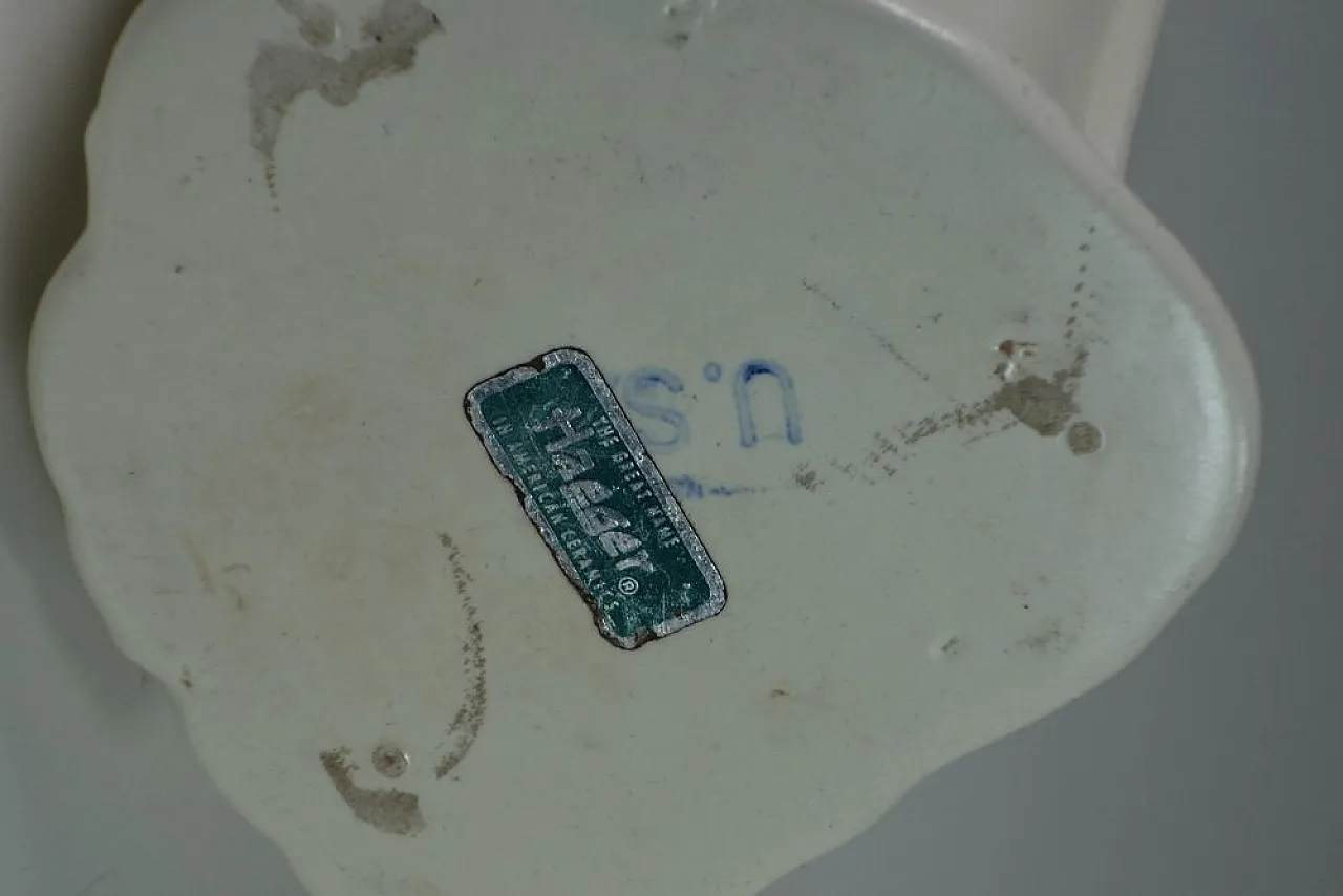 Statua Madonna antica Art Nouveau in ceramica di Haeger, primo '900 5