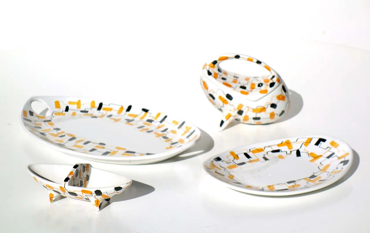 Mid-Century ceramic tableware, 1950s 1