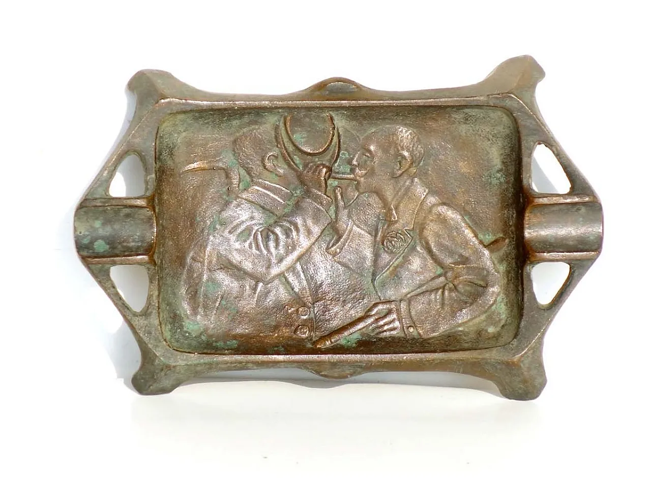 Posacenere in bronzo, inizio '900 1