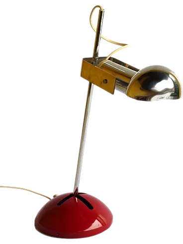 Lampada da scrivania di Robert Sonneman per Luci Italia, anni '70