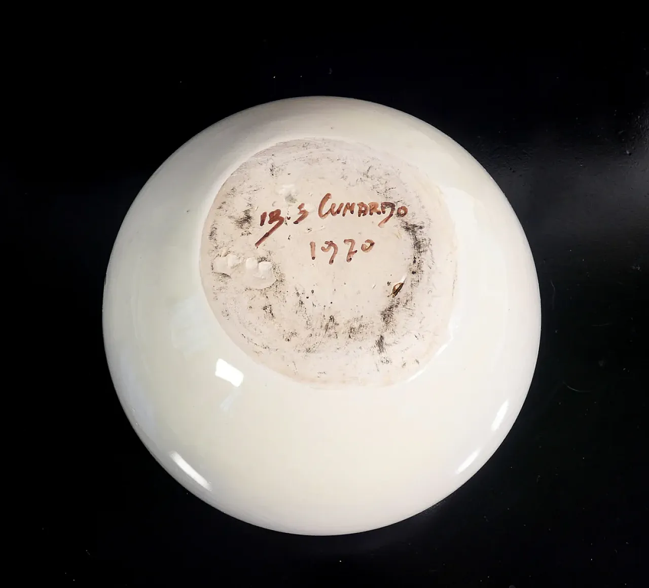 Vaso, scultura in ceramica di Cunardo, anni '70 9