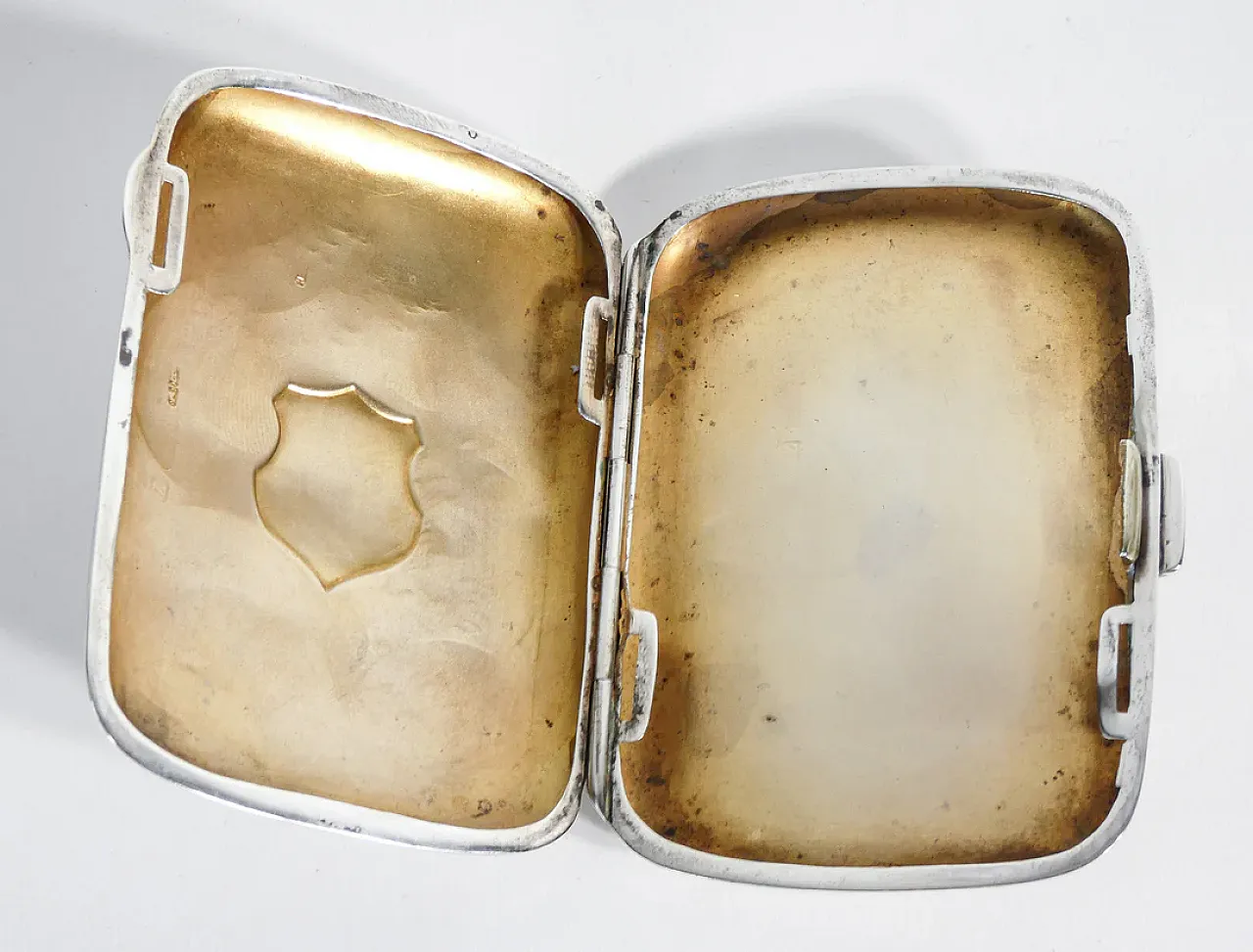 Cigarette case in silver, 1920s 7