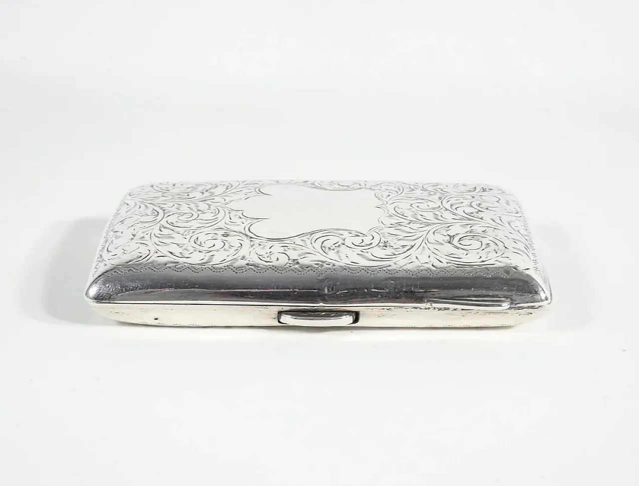 Cigarette case in silver, early 20th century 3