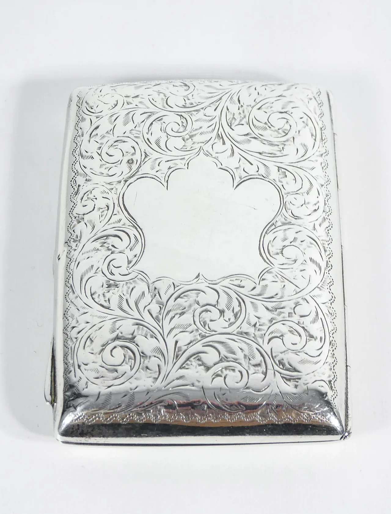 Cigarette case in silver, early 20th century 7