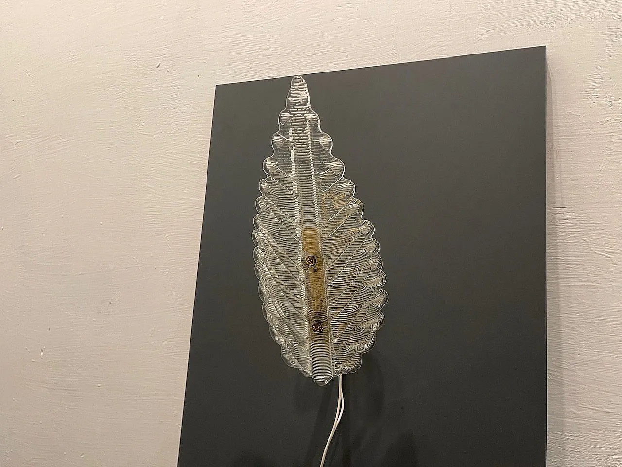 Pair of Murano Glass Sconces From Barovier, 1950s 8