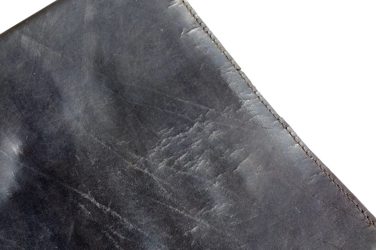 Terrj leather chair by Luigi Saccardo for Arrmet, 1970s 5