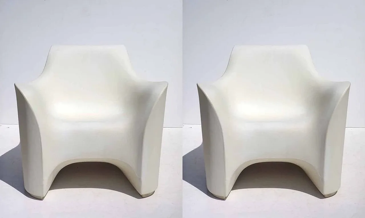 Coppia di poltrone Tokyo Pop di Tokujin Yoshioka per Driade, anni 2000 1