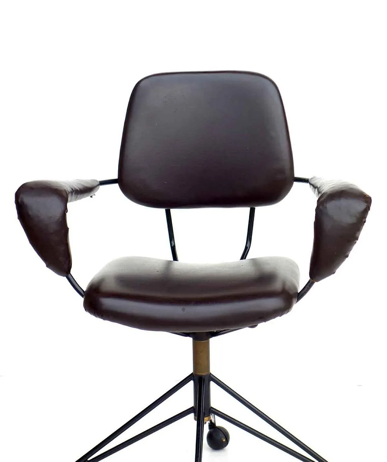 Sedia da scrivania girevole di Gastone Rinaldi per Rima, anni '50 7