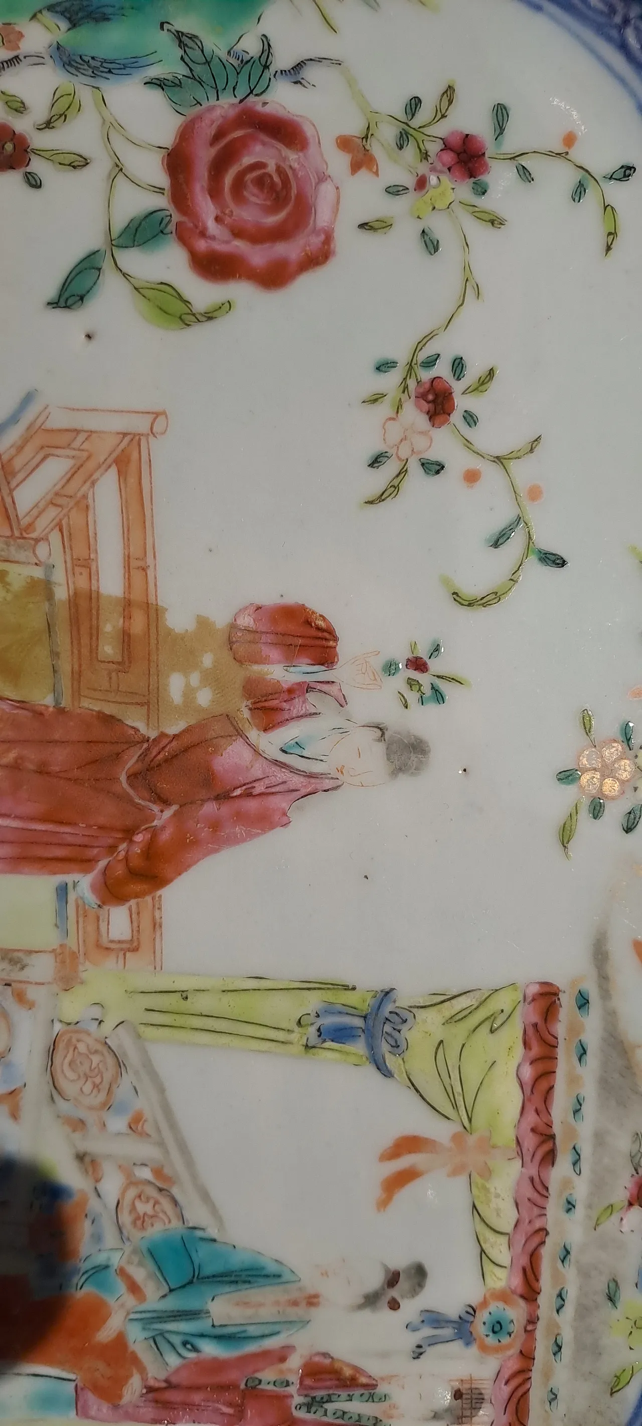 Piccolo vassoio in porcellana, Cina, '700 4