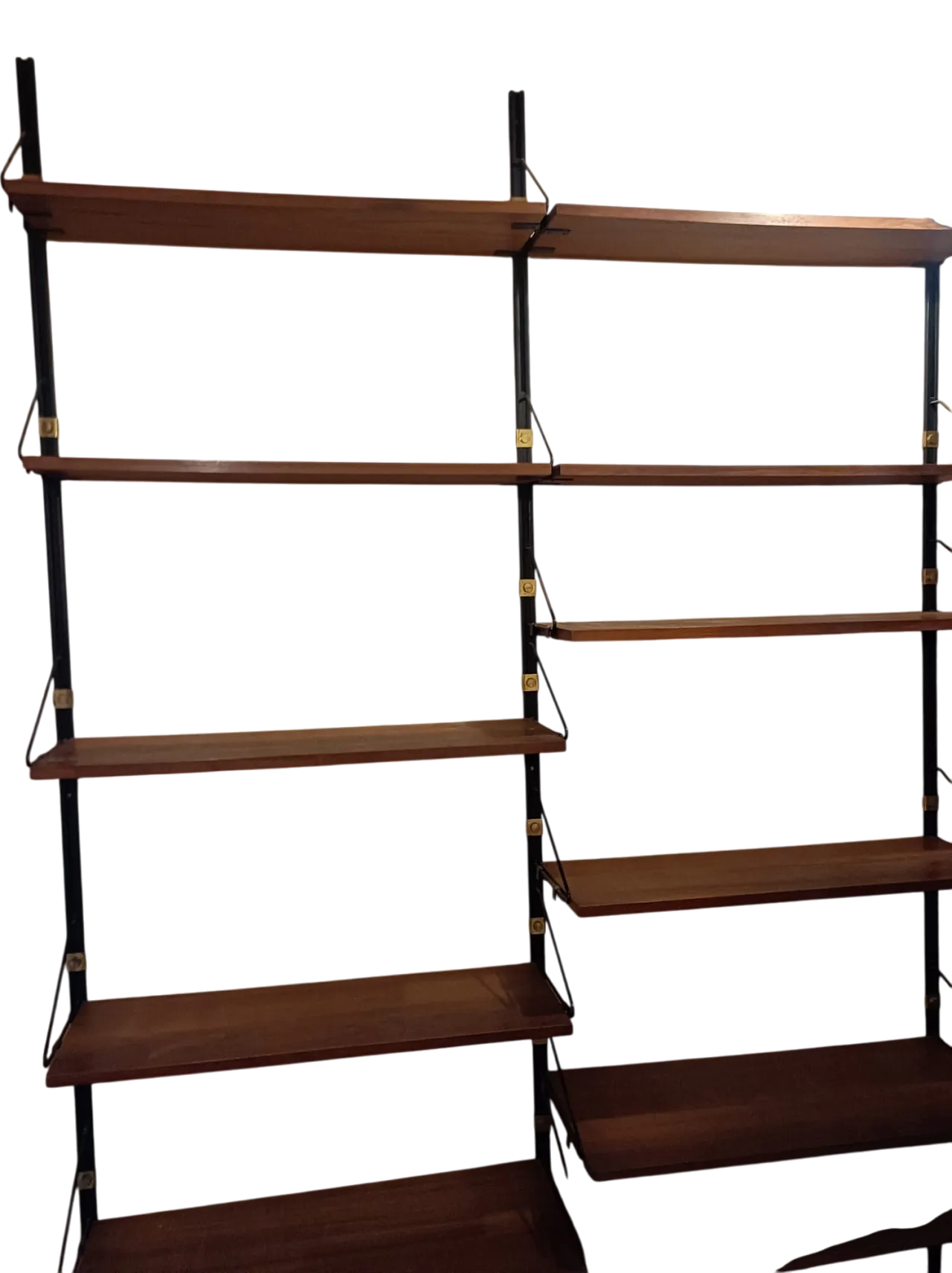 Floting Mid century bookcase, 1960s 17