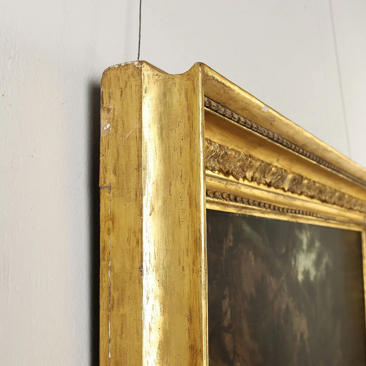 Scene of resting in the woods, oil on canvas, 19th century 9