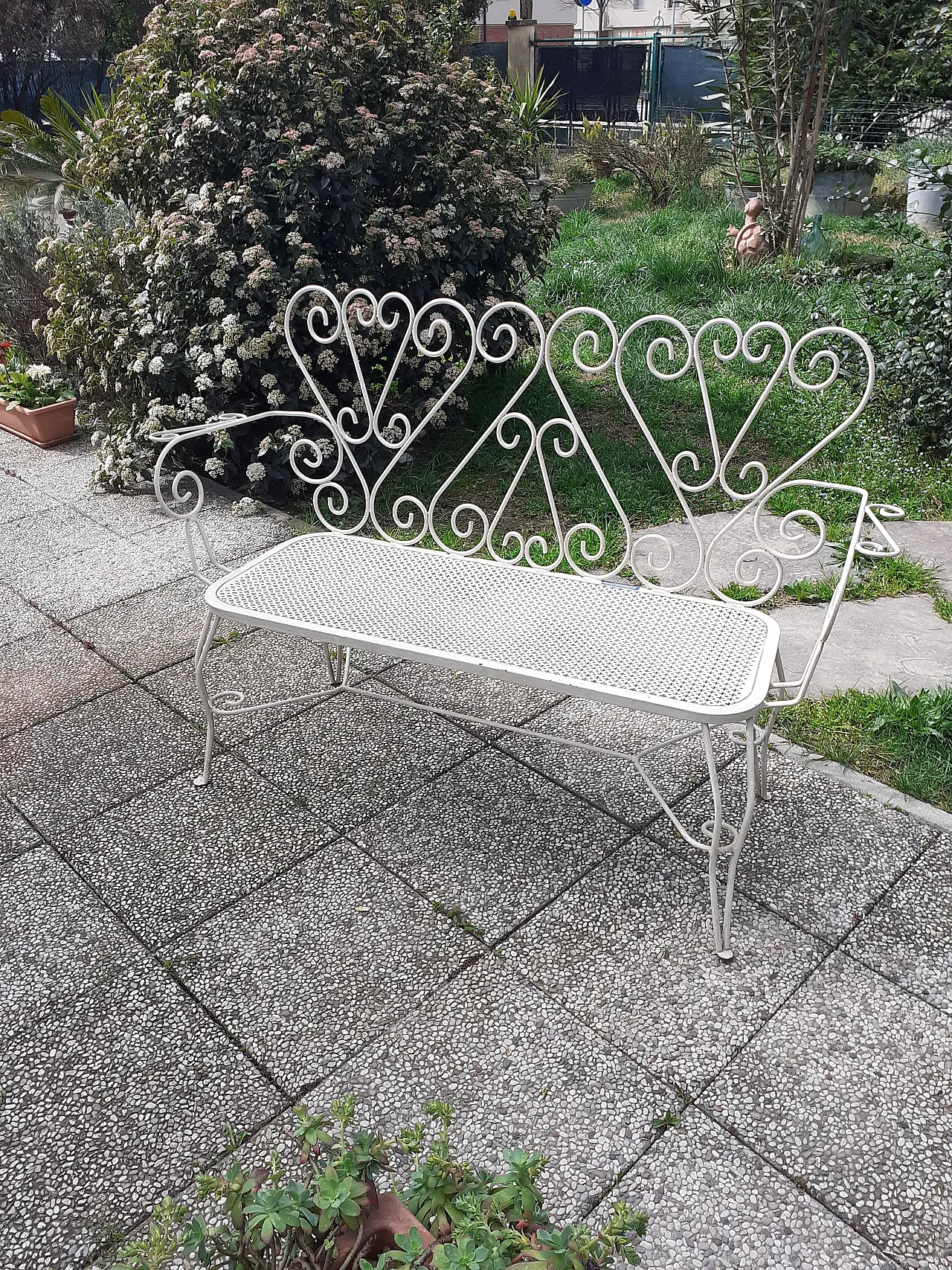 Set giardino in ferro, anni '60 3