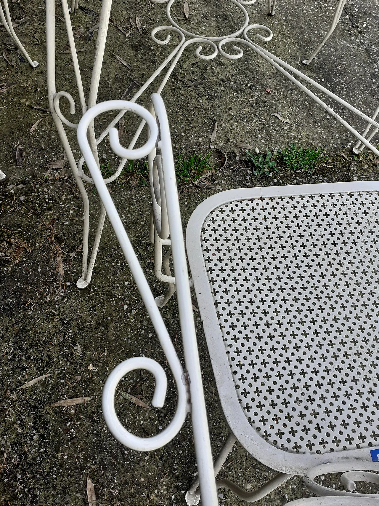 Set giardino in ferro, anni '60 8