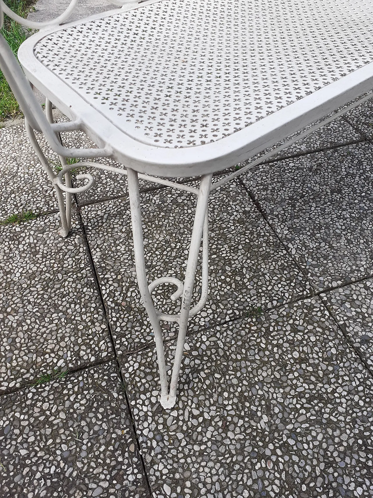 Set giardino in ferro, anni '60 10