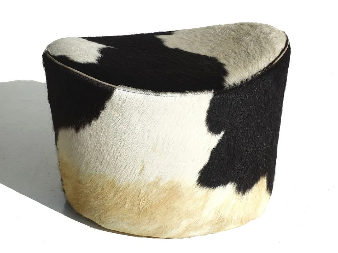 Pouf Stockholm in pelle di Niels Gammelgaard per Ikea, anni 2000 2