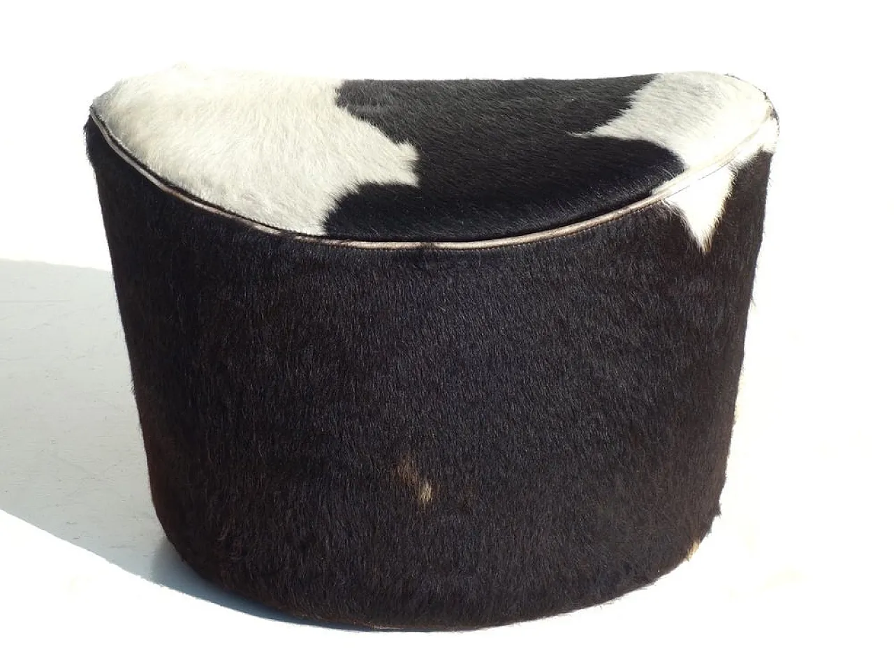 Pouf Stockholm in pelle di Niels Gammelgaard per Ikea, anni 2000 3