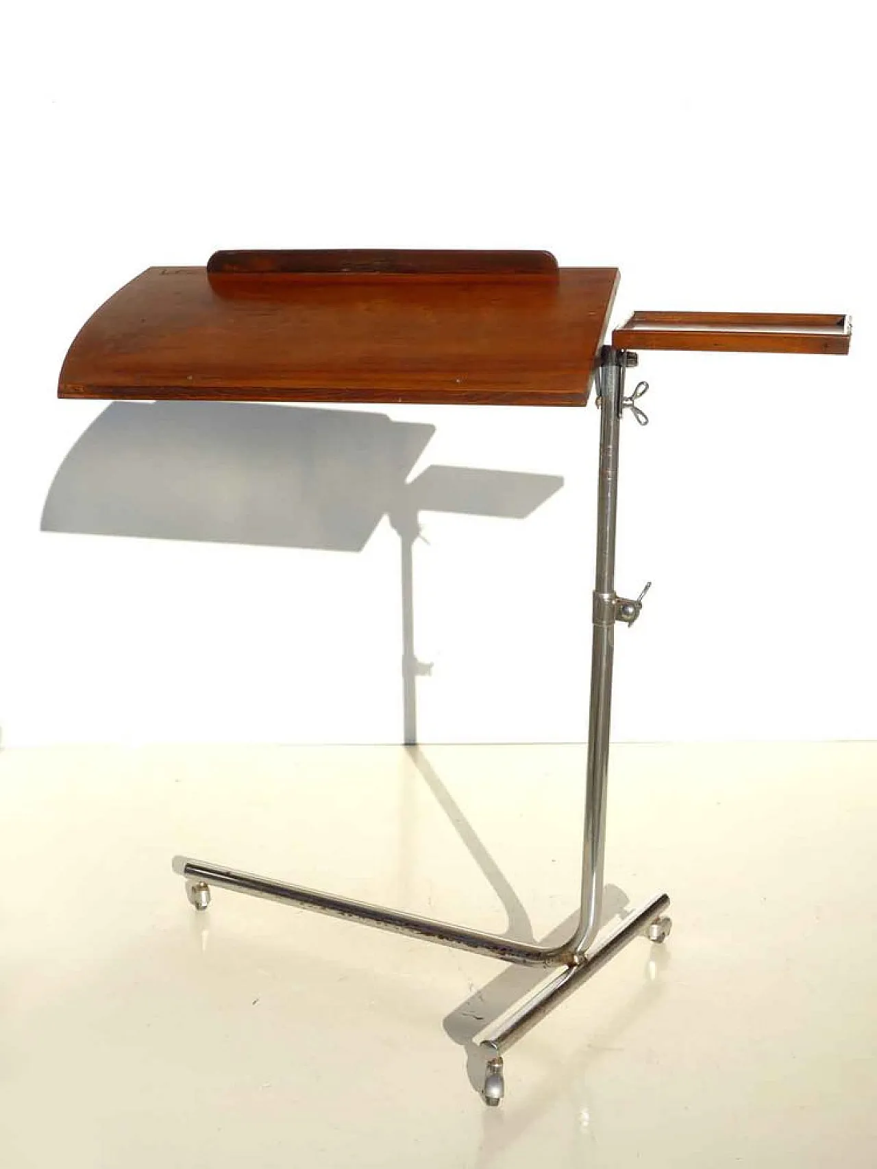 Cova Milano rationalist adjustable table, 1930s 2