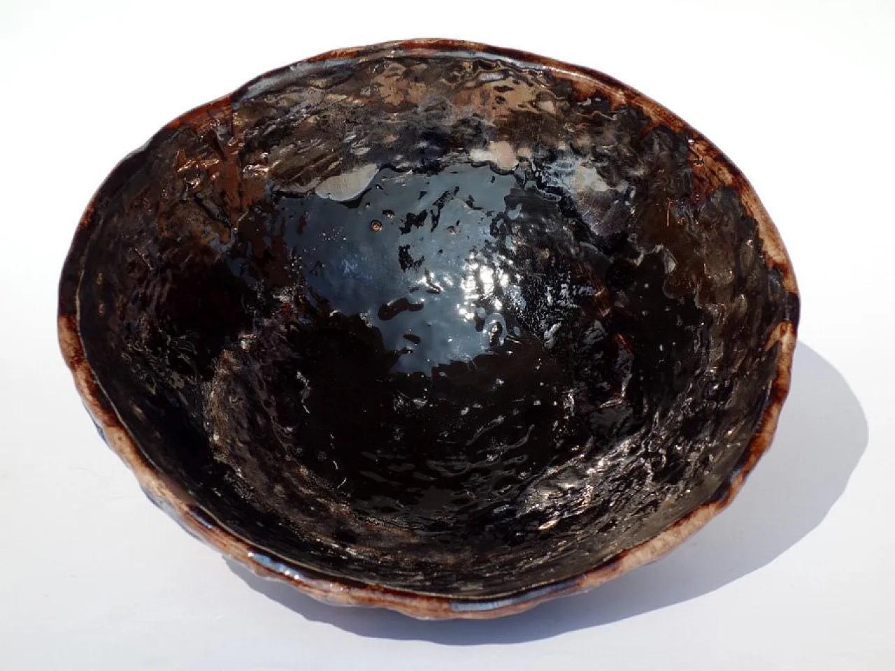 Bowl in terracotta, 1950s 3