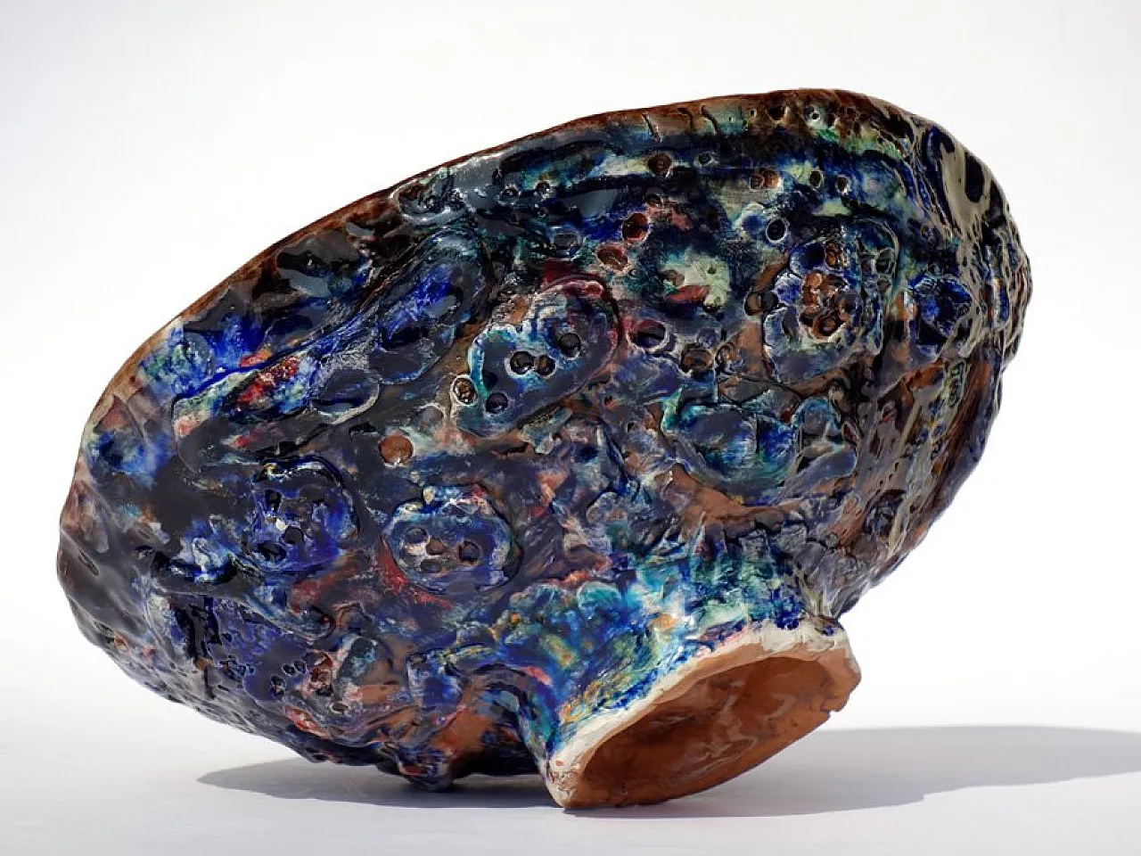 Bowl in terracotta, 1950s 5