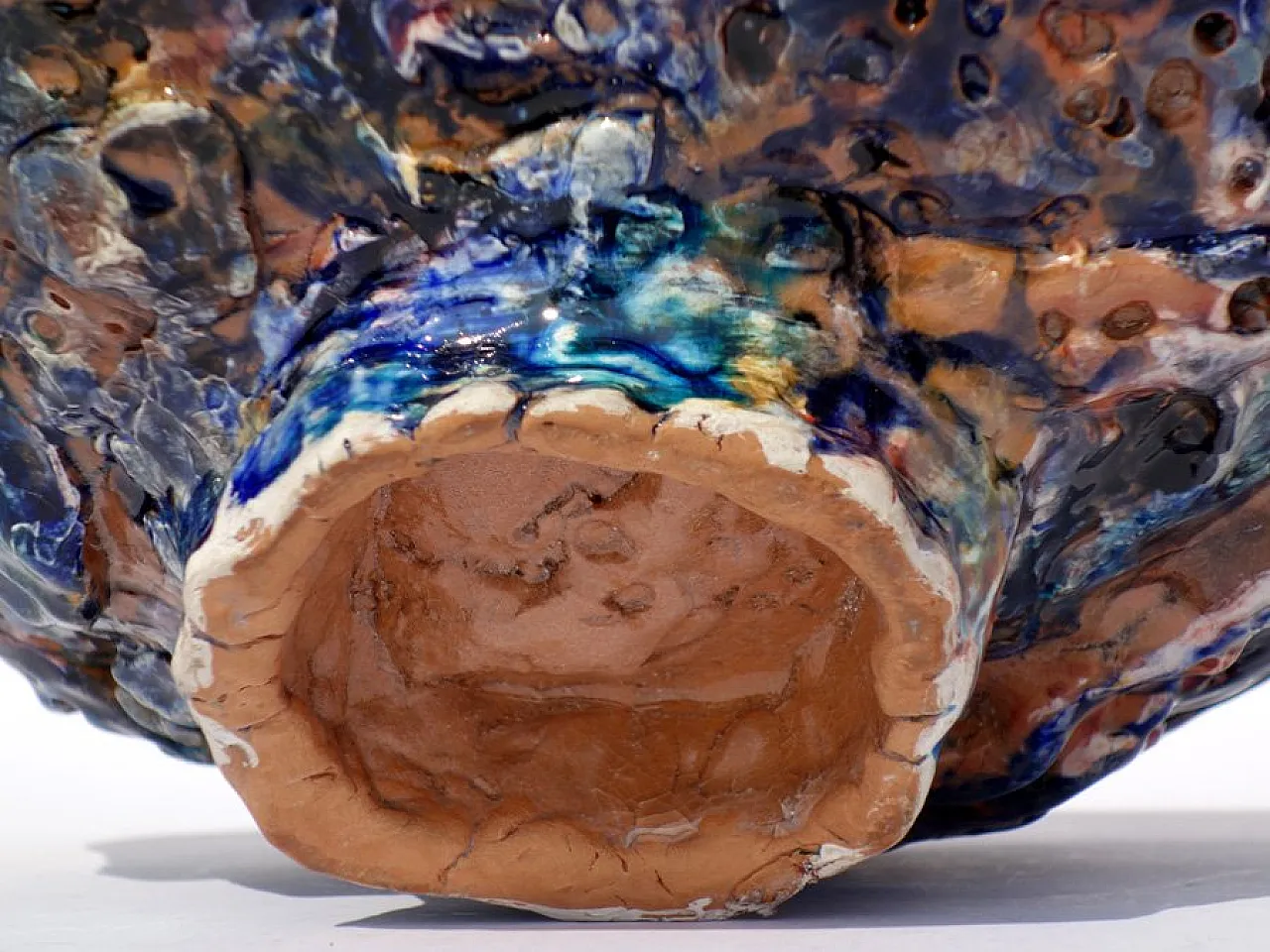 Bowl in terracotta, 1950s 6