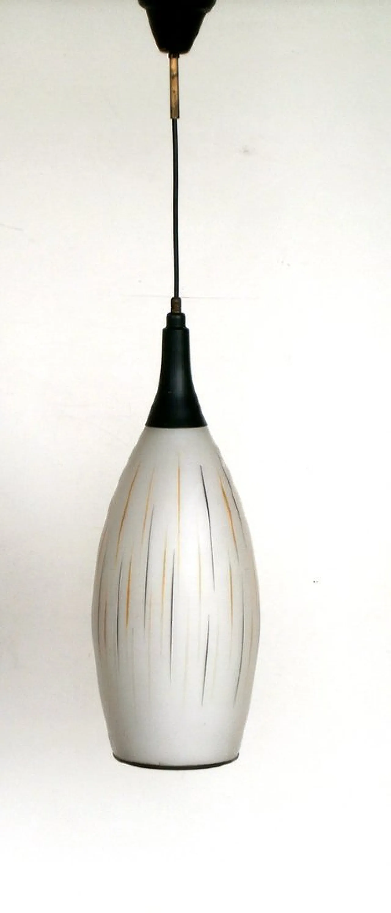 Lampada a sospensione, anni '50 1