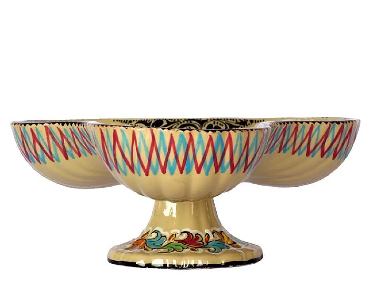 Vaso tradizionale in ceramica di Molaroni Pesaro, anni '50 2