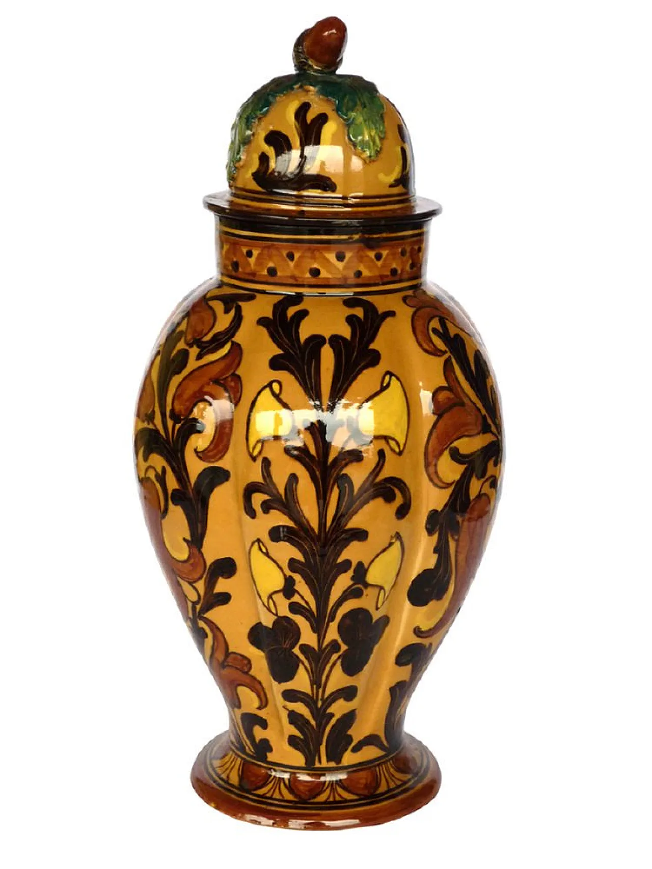 Vaso Potiche in ceramica, anni '20 1
