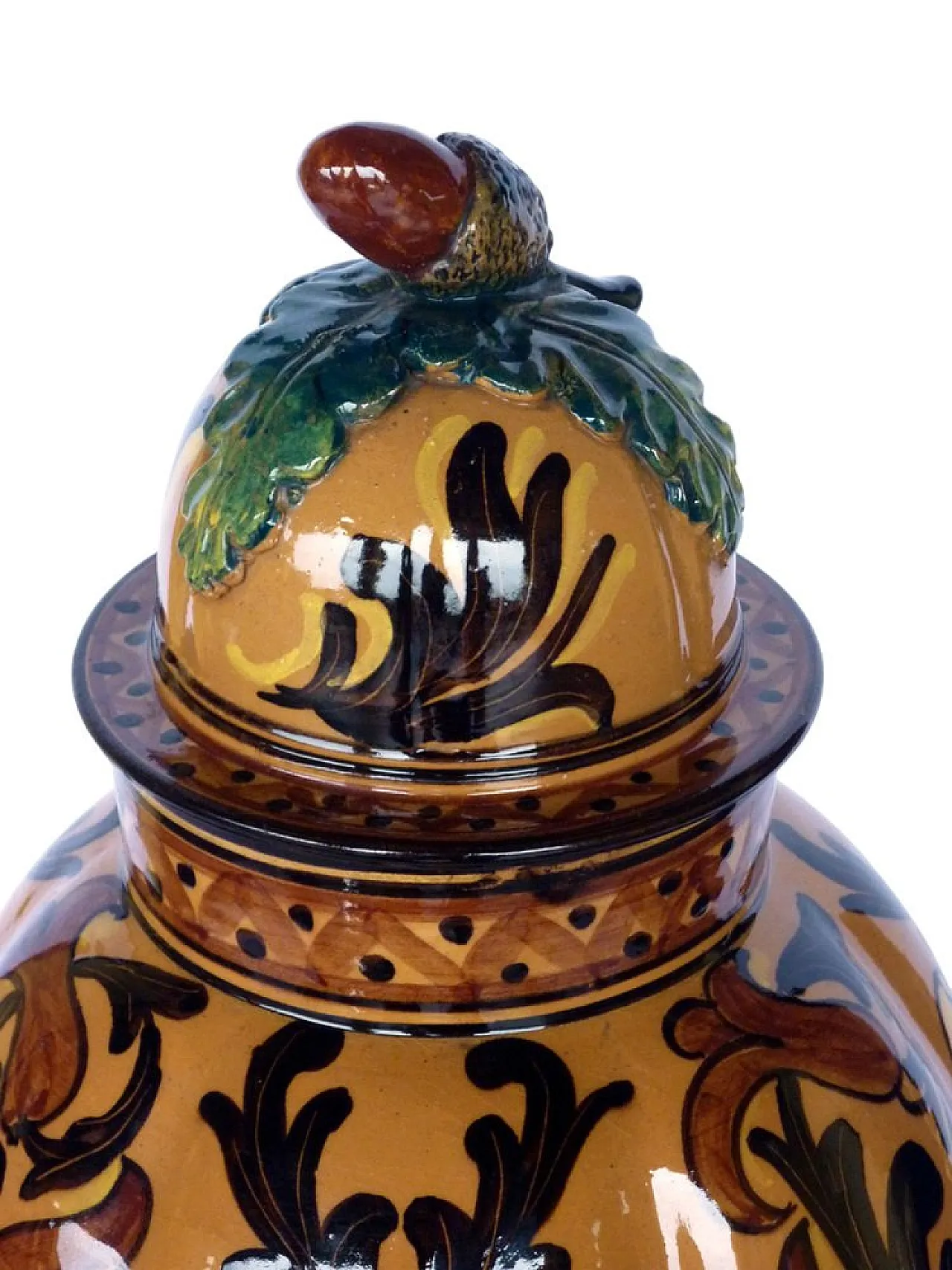 Vaso Potiche in ceramica, anni '20 2